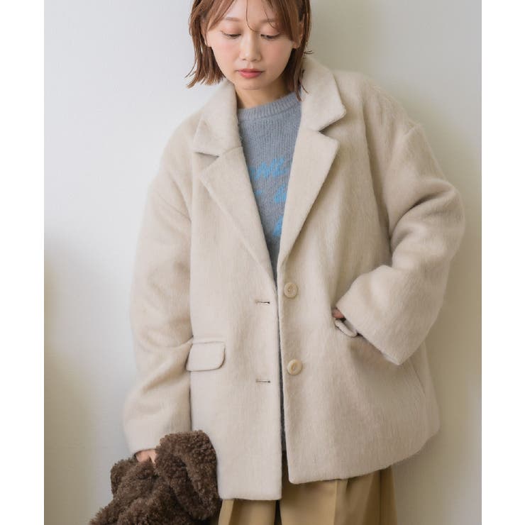 BEG0 | FウールシャギーテーラーJK | RETRO GIRL