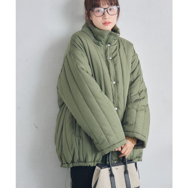 GRN0 | 中綿キルティングJK | RETRO GIRL