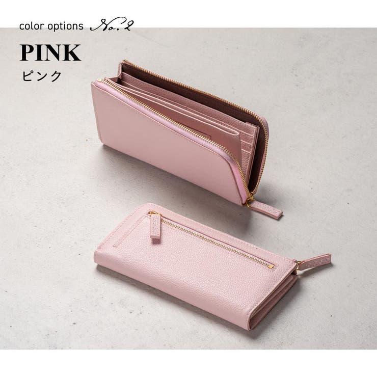 牛革 シュリンクレザー スキミング防止 YKK L字ファスナー長財布 | MURA | 詳細画像4 