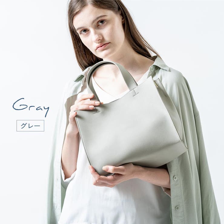 PUレザー スクエア 高見え ミニ トートバッグ | MURA | 詳細画像3 