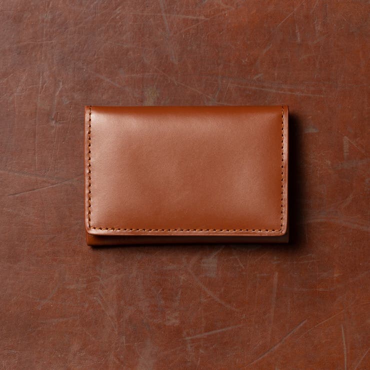 キャメル | コインケース 日本製 スナップ使用 プレゼント 薄型 boxタイプ レザー | MURA