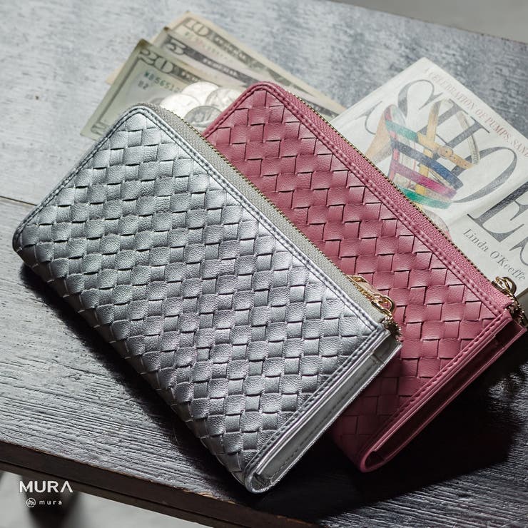 L字ファスナー ラムレザー 長財布 イントレチャート 品番 Murb0000024 Mura ムラ のレディースファッション通販 Shoplist ショップリスト