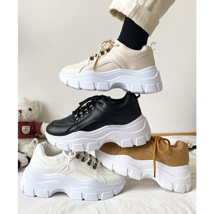 厚底 ボリュームソール ダッドスニーカー 1497 | Shoes in Closet | 詳細画像2 