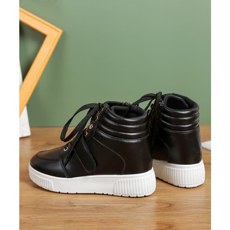 インヒール ハイカット スニーカー 1499[品番：MTTS0000485]｜Shoes in
