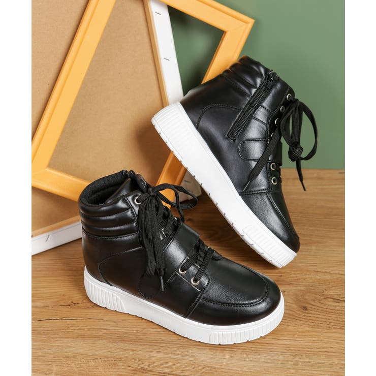 インヒール ハイカット スニーカー 1499[品番：MTTS0000485]｜Shoes in