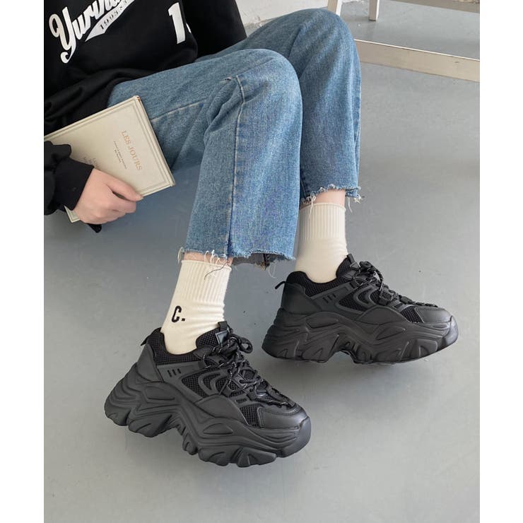 1807*日本未入荷*OGR×1807/Star 厚底 ダッドスニーカー ROYAL FLASH｜1807/イチハチゼロナナ/Star Sneakers Low