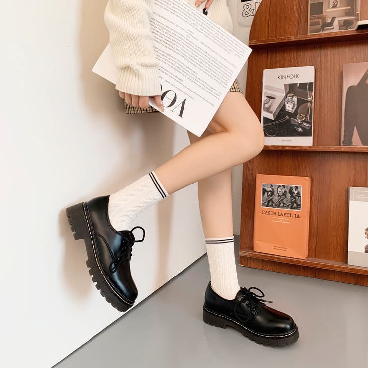 2点おまとめ　mooimooi レースアップシューズ　& ハーベスティ　パンツ outletshoes_11086