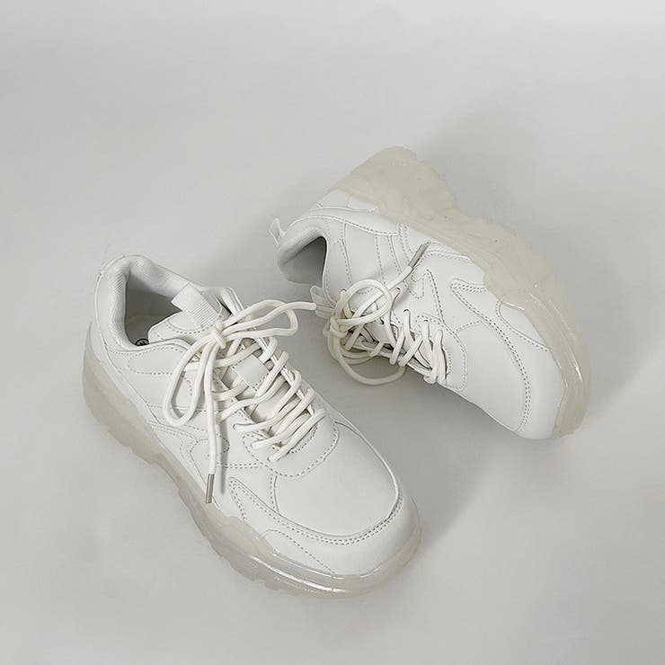 厚底 クリアソール ボリューム スニーカー 2426[品番：MTTS0002491]｜Shoes in  Closet（シューズインクローゼット）のレディースファッション通販｜SHOPLIST（ショップリスト）