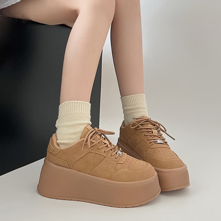 厚底 プラットフォーム コートタイプ スニーカー 2428 | Shoes in Closet | 詳細画像21 