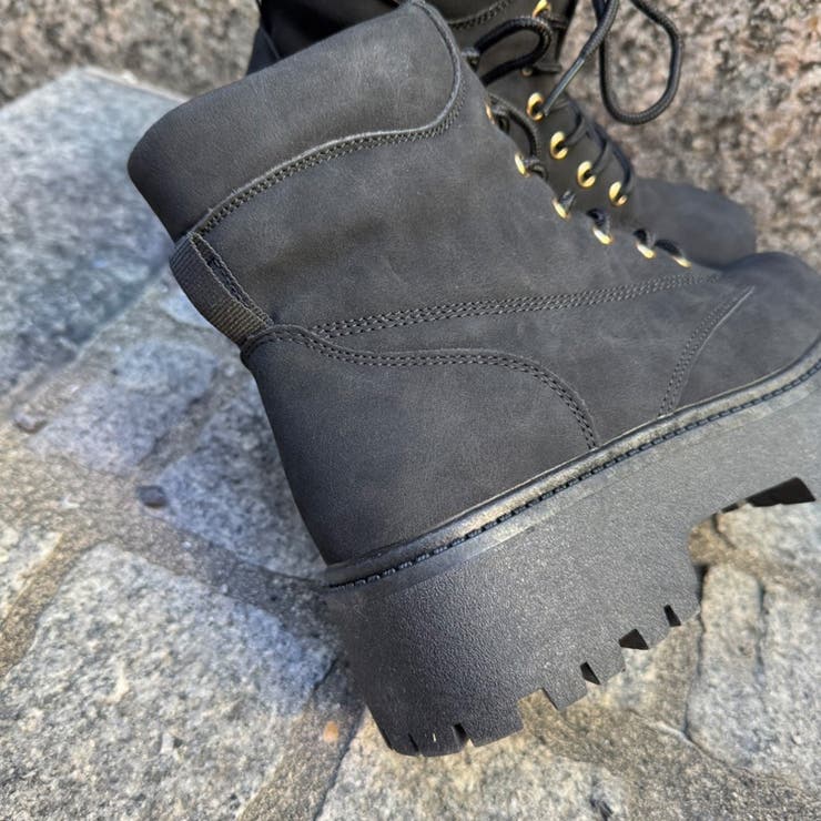 厚底 プラットフォーム レースアップ ワークブーツ 2458 | Shoes in Closet | 詳細画像11 