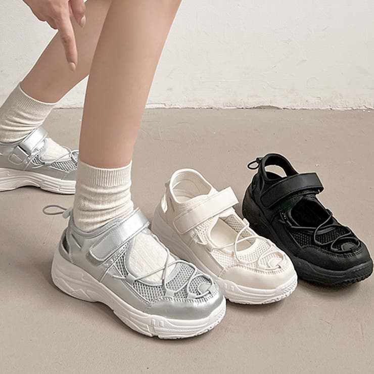 メルちゃん専用❤︎大粒ストーンサンダル 追加】Iストラップラインストーンサンダル (シューズ / サンダル