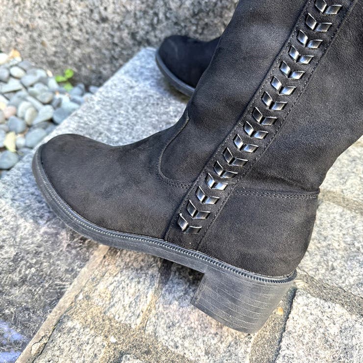 サイド ステッチライン ポイント ロングブーツ 2468 | Shoes in Closet | 詳細画像7 