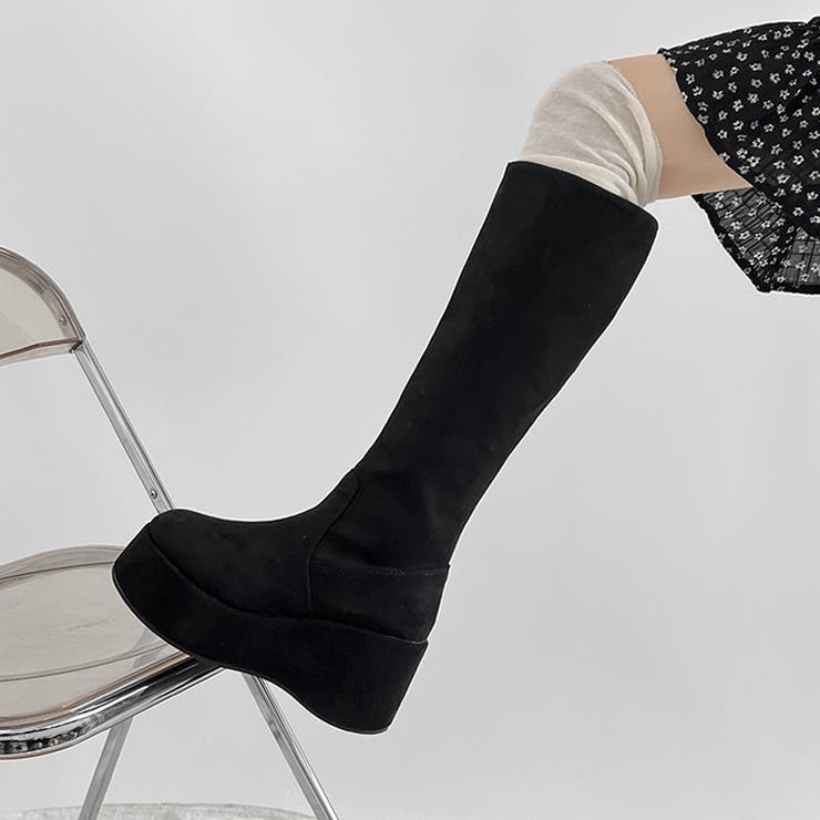 《#防菌》 厚底 プラットフォーム 消臭 ロングブーツ 2644 | Shoes in Closet | 詳細画像11 