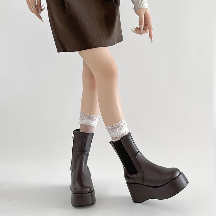 《#防菌》 厚底 プラットフォーム | Shoes in Closet | 詳細画像16 