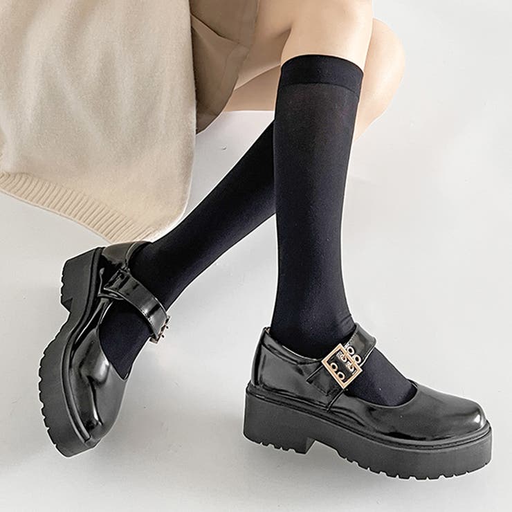 軽量厚底 プラットフォーム バックル メリージェーン 2648 | Shoes in Closet | 詳細画像11 