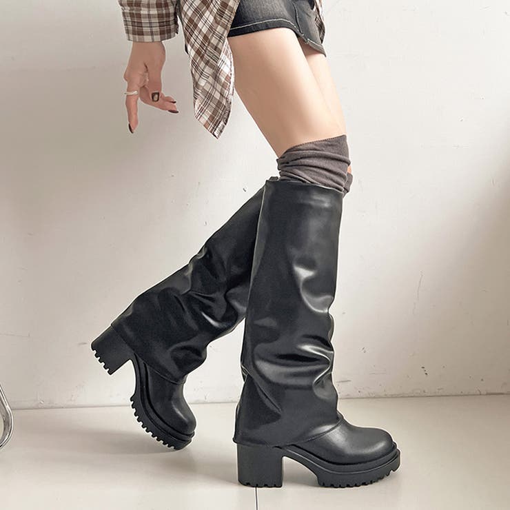 ブラック | 《#防菌》厚底 ヒールアップ 消臭 | Shoes in Closet