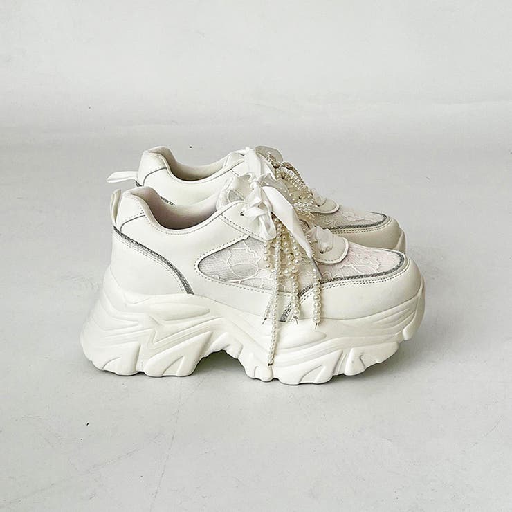 軽量厚底 2WAY パールリボンチャーム | Shoes in Closet | 詳細画像9 