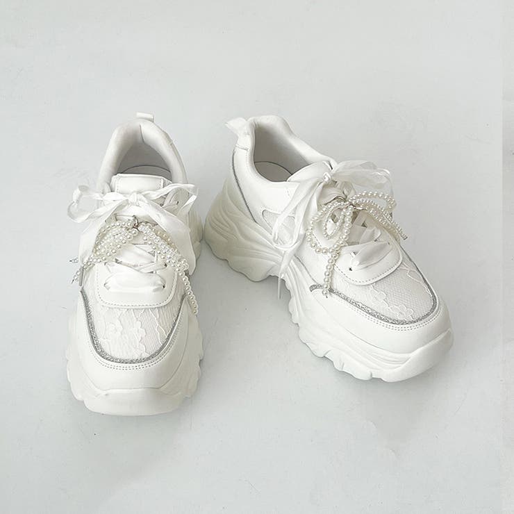 軽量厚底 2WAY パールリボンチャーム | Shoes in Closet | 詳細画像8 