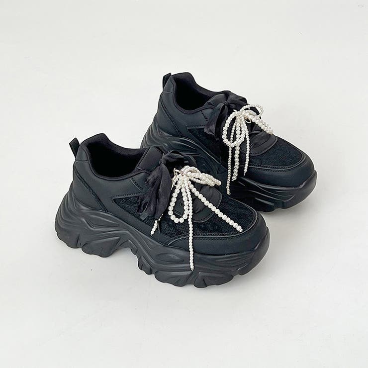 軽量厚底 2WAY パールリボンチャーム | Shoes in Closet | 詳細画像13 