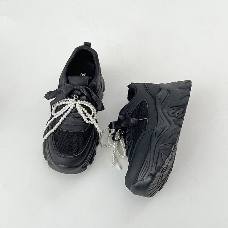 軽量厚底 2WAY パールリボンチャーム | Shoes in Closet | 詳細画像14 