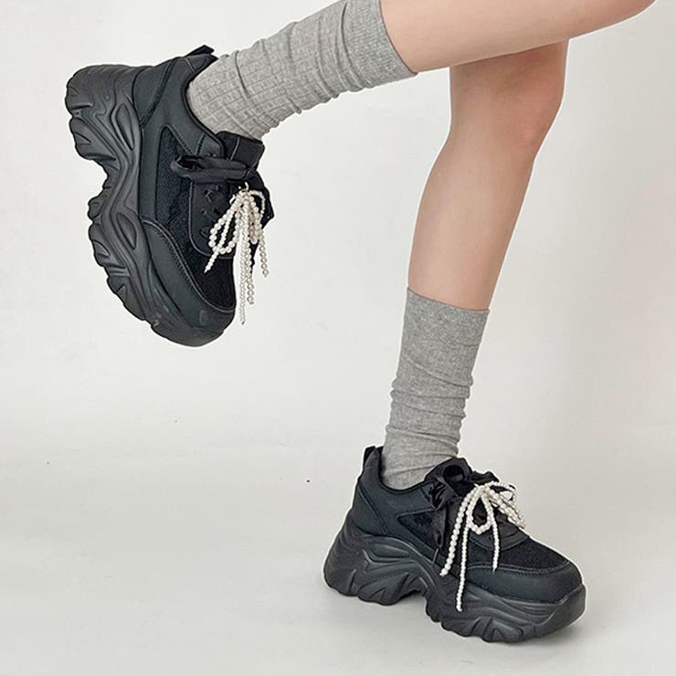 軽量厚底 2WAY パールリボンチャーム | Shoes in Closet | 詳細画像12 