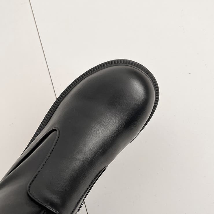 軽量厚底 ヒールアップ プレーン ロングブーツ 2708 | Shoes in Closet | 詳細画像12 