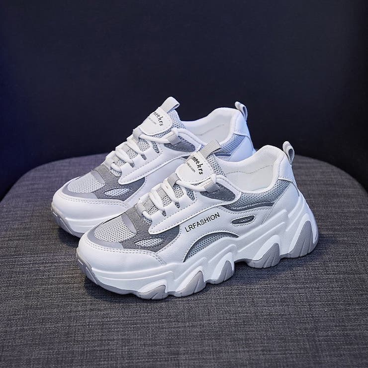 【OLD ORDER】ボリュームソールテックメッシュスニーカー 箱 タグ付き OLD ORDER】ボリュームソールテックメッシュスニーカー 箱 タグ付き