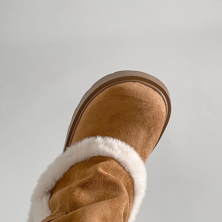 厚底 レッグウォーマーライク カバー ムートンブーツ 441 | Shoes in Closet | 詳細画像17 