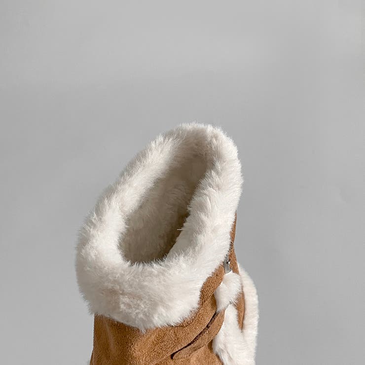 厚底 レッグウォーマーライク カバー ムートンブーツ 441 | Shoes in Closet | 詳細画像18 