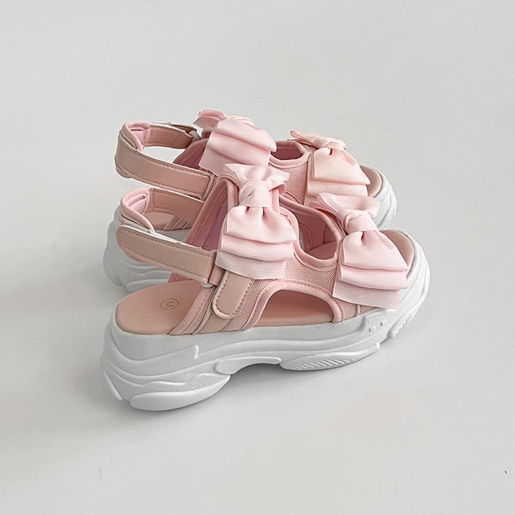 軽量厚底 ボリュームソール ダブルリボン スポーツサンダル 5424 | Shoes in Closet | 詳細画像14 
