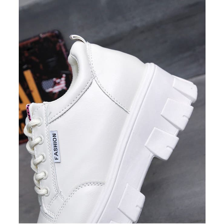 軽量厚底 凹凸ソール シンプル インソール入り スニーカー 55 | Shoes in Closet | 詳細画像10 