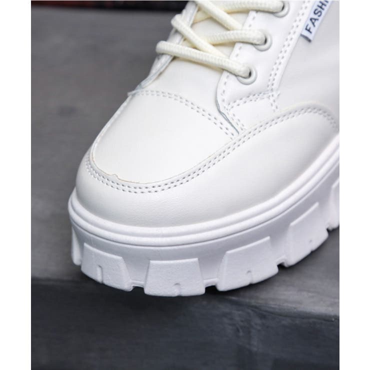軽量厚底 凹凸ソール シンプル インソール入り スニーカー 55 | Shoes in Closet | 詳細画像9 