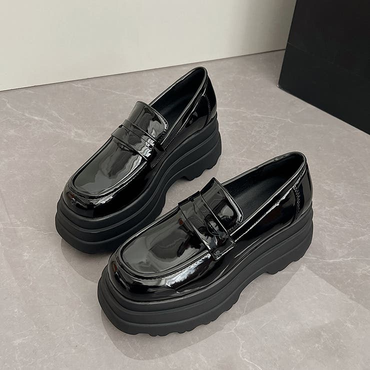 厚底トリプルソール ボリューム コインローファー 6318[品番：MTTS0000820]｜Shoes in  Closet（シューズインクローゼット）のレディースファッション通販｜SHOPLIST（ショップリスト）