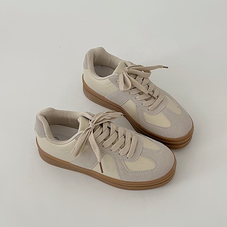 厚底 ジャーマントレーナータイプ スニーカー 6395 | Shoes in Closet | 詳細画像7 