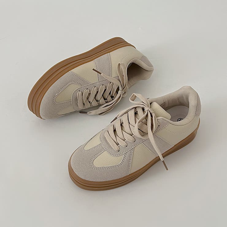 厚底 ジャーマントレーナータイプ スニーカー 6395 | Shoes in Closet | 詳細画像8 