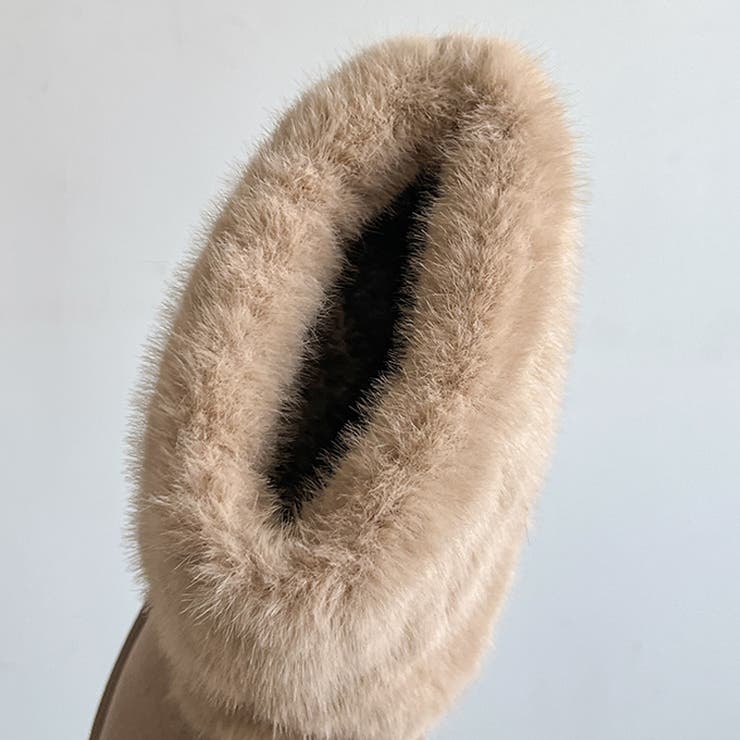 軽量厚底 プラットフォーム ファーカバー ムートンブーツ 6492 | Shoes in Closet | 詳細画像18 