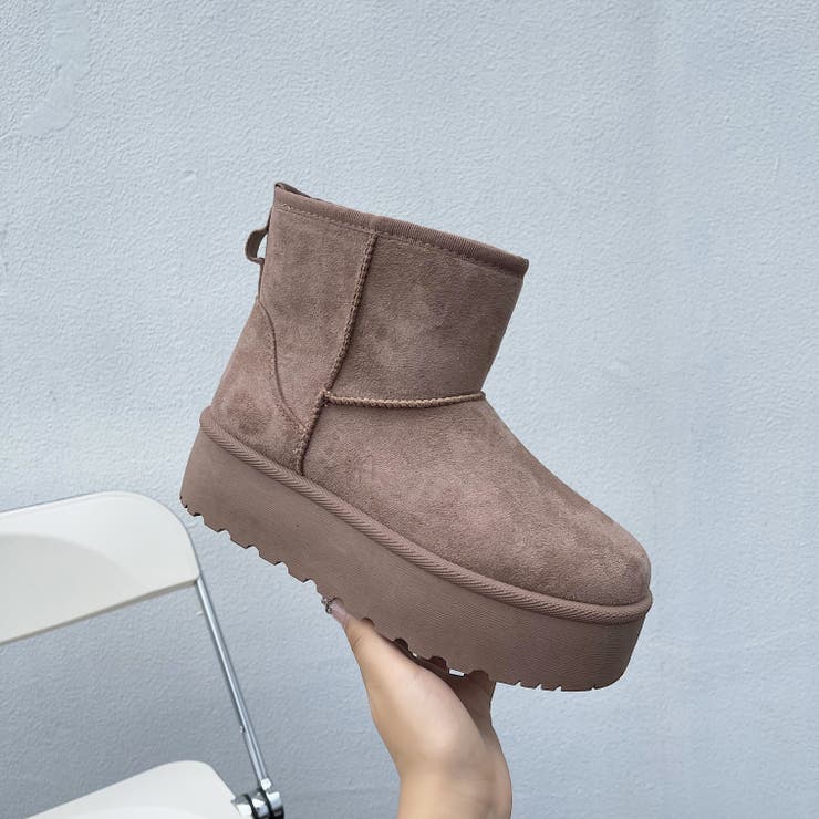 厚底 プラットフォーム プレーン ムートンブーツ 6803[品番：MTTS0000789]｜Shoes in  Closet（シューズインクローゼット）のレディースファッション通販｜SHOPLIST（ショップリスト）