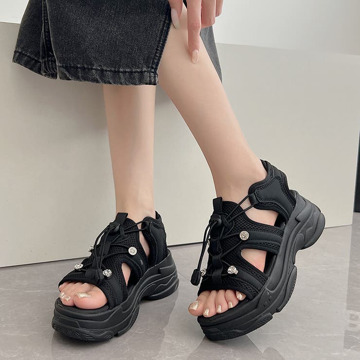 【試着️⭕️ 美品】UNDERCOVER ブラックファー 厚底 ミュール UNDERCOVER(アンダーカバー) ハイカットスニーカーUPF02D UPF02D
