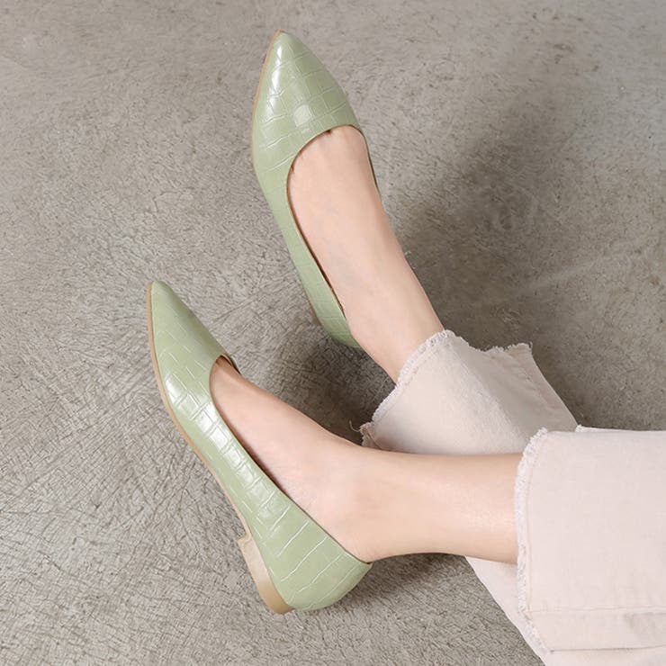 ポインテッドトゥ フラット パンプス バレエシューズ 7440 3 品番 Mtts Shoes In Closet シューズ インクローゼット のレディースファッション通販 Shoplist ショップリスト