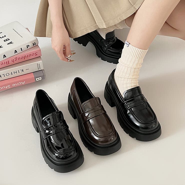 軽量厚底 タンクソール コインローファー 774 | Shoes in Closet | 詳細画像2 