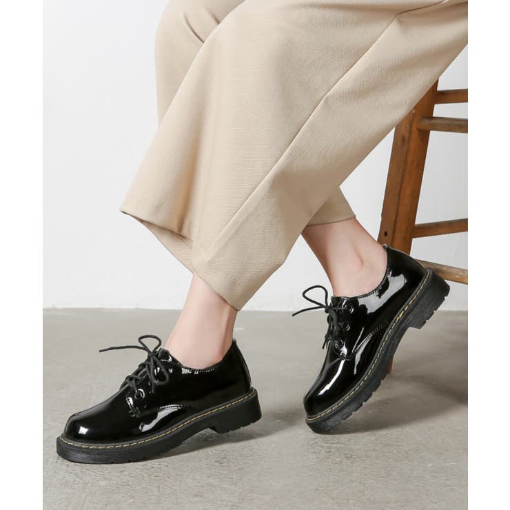 3ホールレースアップオックスフォードシューズ 品番 Mtts Shoes In Closet シューズインクローゼット のレディースファッション通販 Shoplist ショップリスト