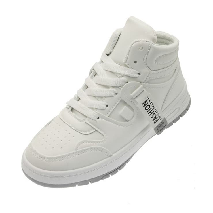 超軽量 レースアップ ハイカット スニーカー 88[品番：MTTS0000632