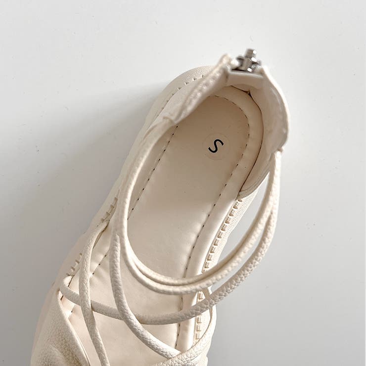 厚底 コードストラップ バックファスナー リボン サンダル 993 | Shoes in Closet | 詳細画像19 