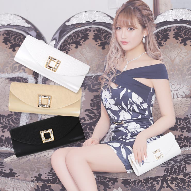 2way クリアストーン クラッチバッグ 品番 Mfnd My Minette マイミネット のレディースファッション通販 Shoplist ショップリスト