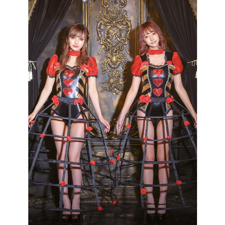 コスプレ ハート女王 オールインワン 品番 Mfnd My Minette マイミネット のレディースファッション通販 Shoplist ショップリスト