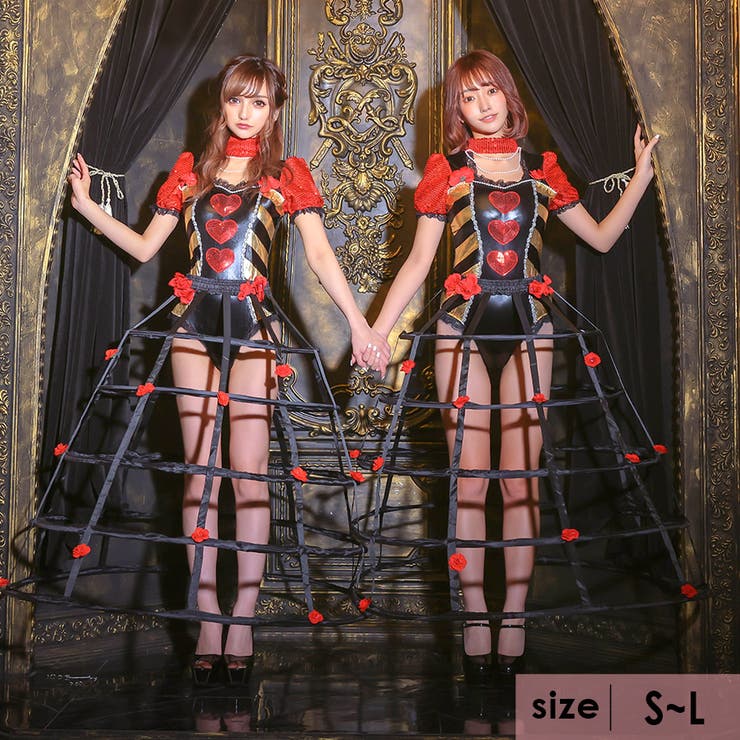 コスプレ ハート女王 オールインワン 品番 Mfnd My Minette マイミネット のレディースファッション通販 Shoplist ショップリスト