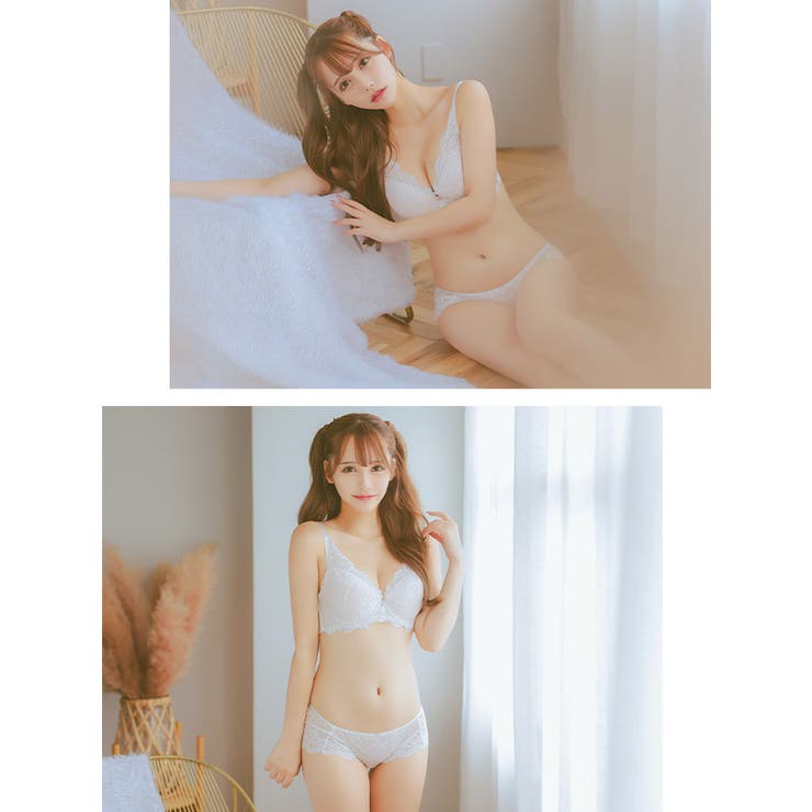 フラワー総レースフルカップブラ＆ショーツセット 勝負下着 セクシーランジェリー | my minette | 詳細画像3 