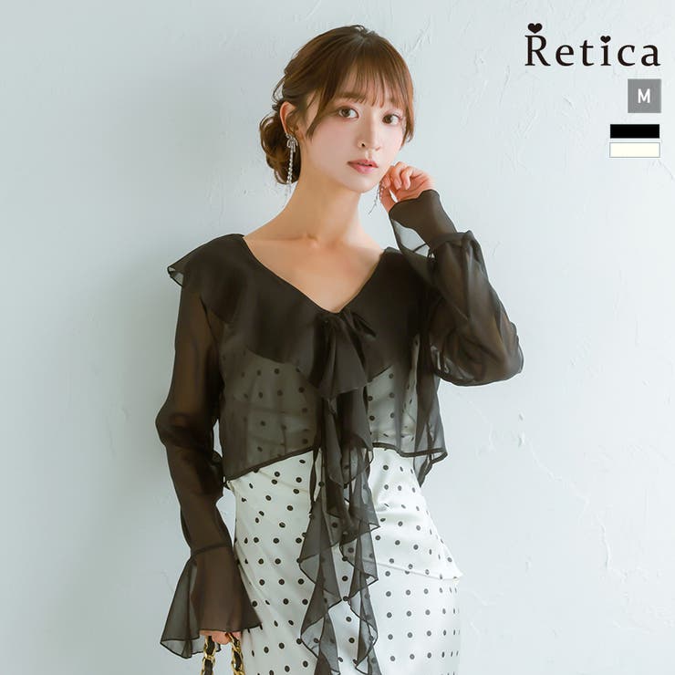 ブラック | Retica ボレロ 羽織り | Retica