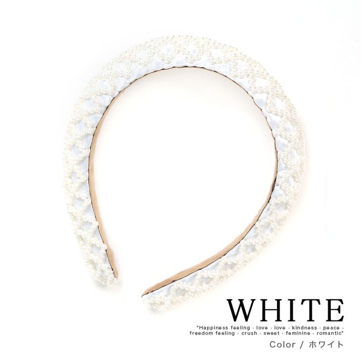 アクセサリーパールカチューシャパーティーアクセサリーパールヘアアクセサリーパーティー小物パーティー結婚式二次会フォーマルきれいめエレガント20代30代40代Reticaレティカ
