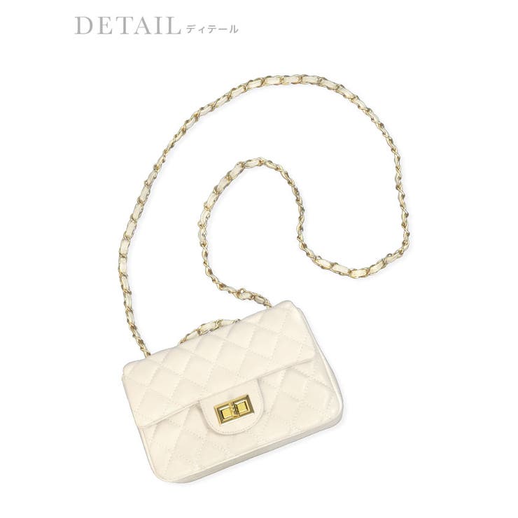 ティファニー　パーティーバッグ ゴールドチェーンつき Gold Luxe Evening or Day Chain Bag – Tiffany & Fred Paris
